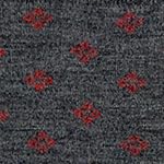 Charcoal/Red