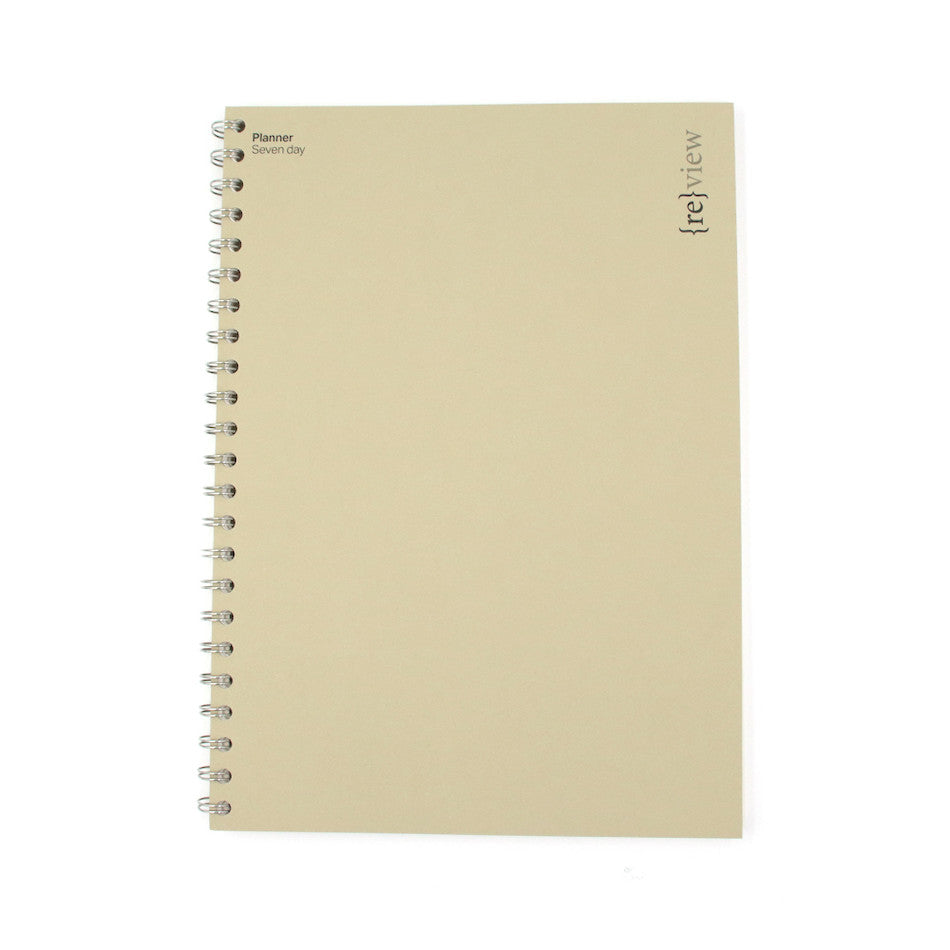 Coffeenotes A4 Weekly Planner - 7-Day Camel Tweed Design for Office, School & Home Organization | Perfect Work Planner, Student Schedule & Productivity Journal