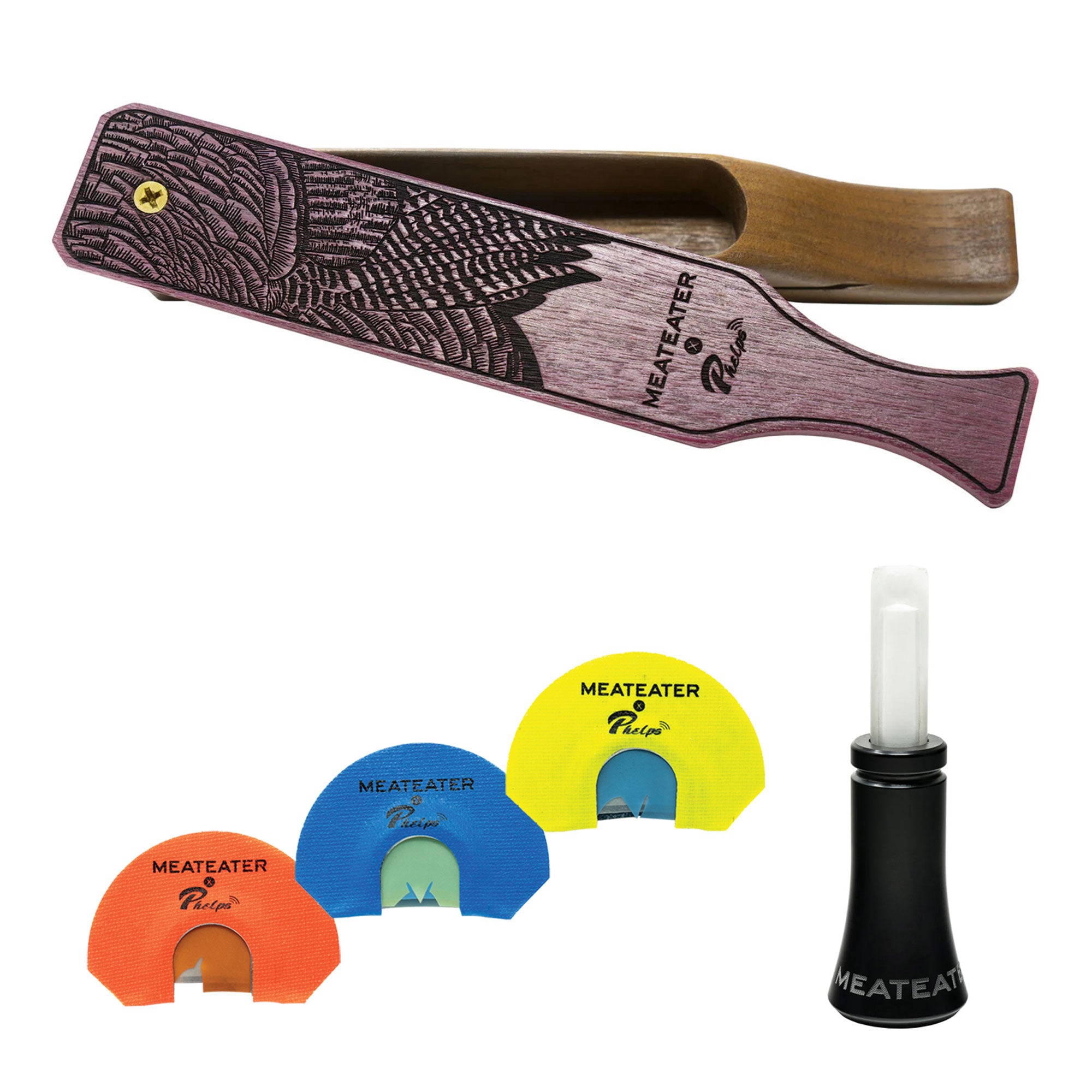 MeatEater Turkey Box Call Kit - Premium Turkey Hunting Gear for Spring Season | Perfect for Woodland Hunting & Field Practice