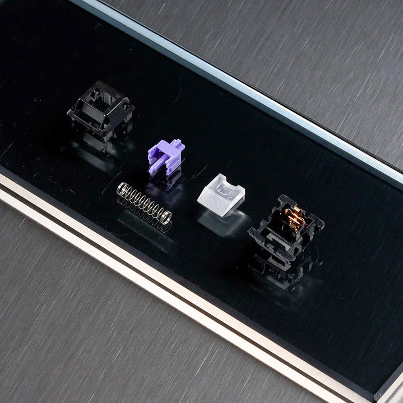 VERTEX V1 V1.2 Linear Mechanical Keyboard Switches - Thocky & Creamy Feel for Gaming & Typing - Perfect for Custom Keyboards, Esports & Office Use