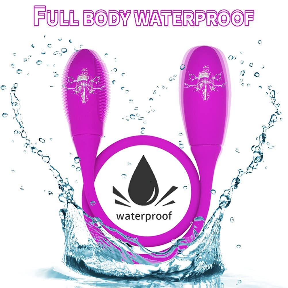 Qieaut Realistic Thrusting Rabbit Vibrator for Women - Dual Motor Clitoral & G-Spot Stimulator with Anal Plug - Powerful Sex Toy for Solo Play & Couples Use in Bedroom, Shower & Travel