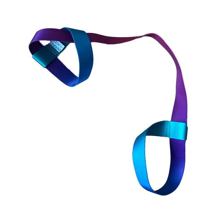 Gear Leash - Ombre Purple Teal - Secure Your Equipment for Outdoor Adventures, Hiking, and Travel Accessories
