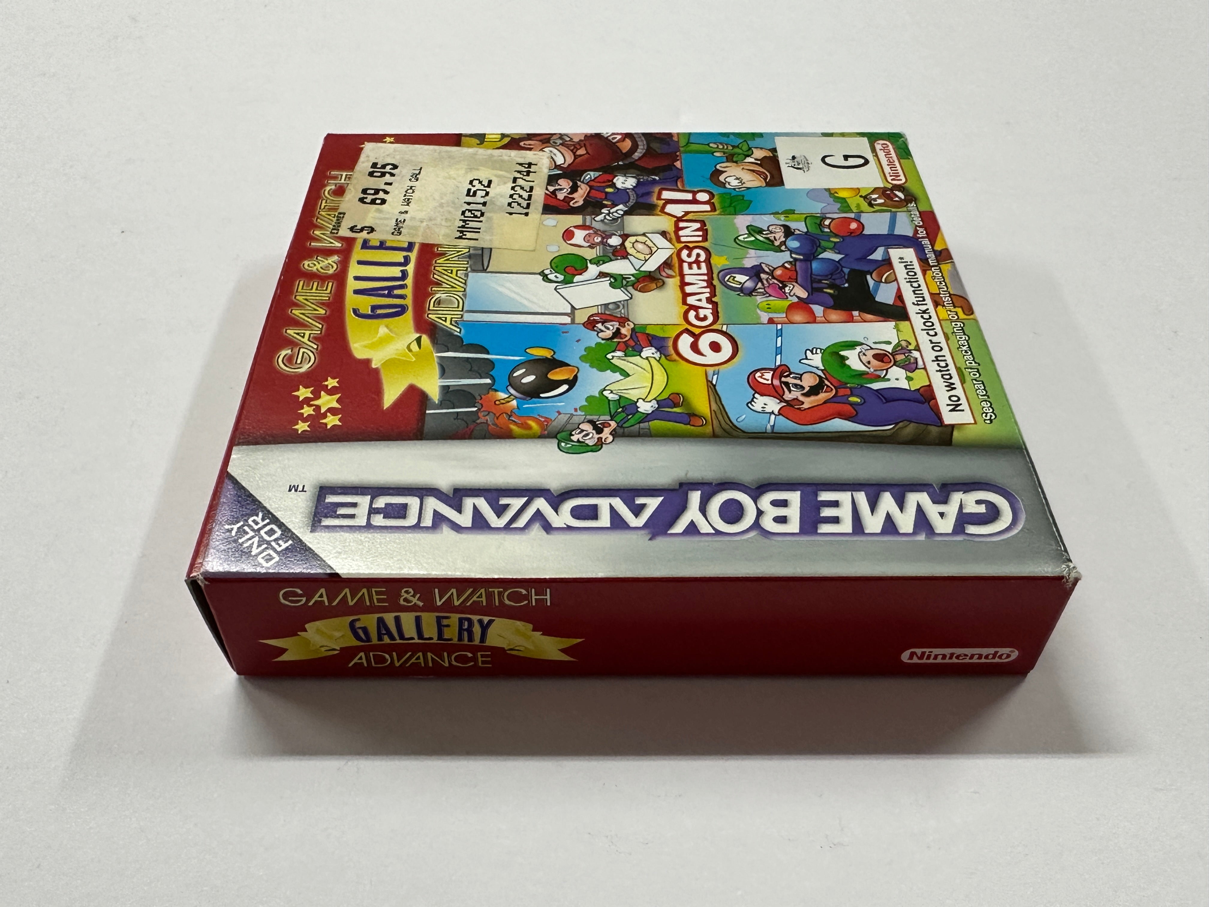Game & Watch Gallery Advance - Complete In Box with Manual & Accessories - Perfect for Retro Gaming Collectors & Nintendo Fans