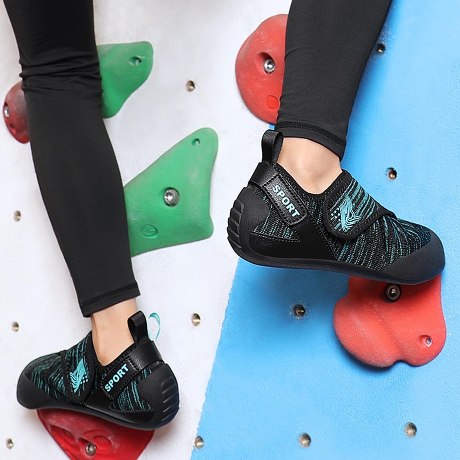 Women's Non-Slip Rock Climbing Shoes - Breathable Mesh Indoor Climbing Sneakers for Bouldering & Gym Training | Perfect for Indoor Climbing Walls, Fitness Centers & Outdoor Adventures