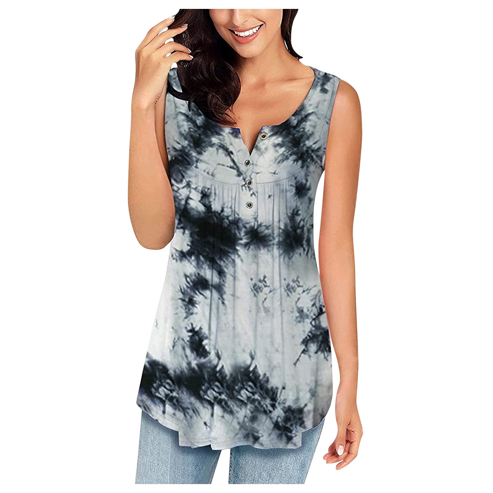Stylish Women's Summer Tops - Casual Ruffle Cap Sleeve Blouses & Tunics in Floral/Leopard Prints | Perfect for Beach Outings, Date Nights & Weekend Brunch