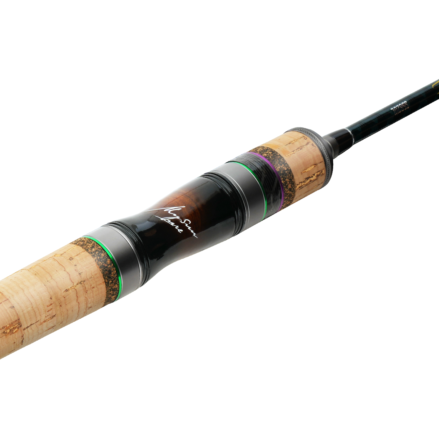 Ultralight Magic L Spinning Rod - 2-Piece Lightweight Fishing Pole for Freshwater & Saltwater Angling | Perfect for Trout, Bass, and Panfish Fishing
