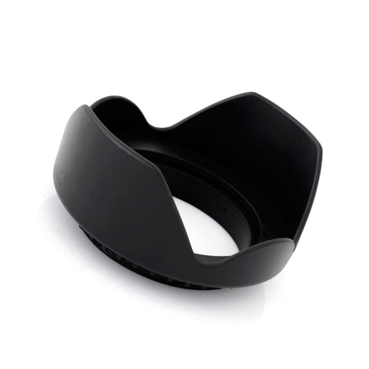 OSALADI 2-Pack 55mm Lens Hood for DSLR Camera - Compatible with Canon Nikon Sony SLR Lenses - Reduce Glare & Protect Lens for Outdoor Photography & Travel Shooting