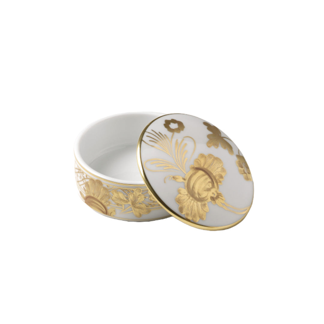 Oriente Italiano Small Jewelry Box - Elegant Aurum Gold Gift Box for Rings, Necklaces & Keepsakes | Perfect for Wedding, Anniversary & Special Occasions