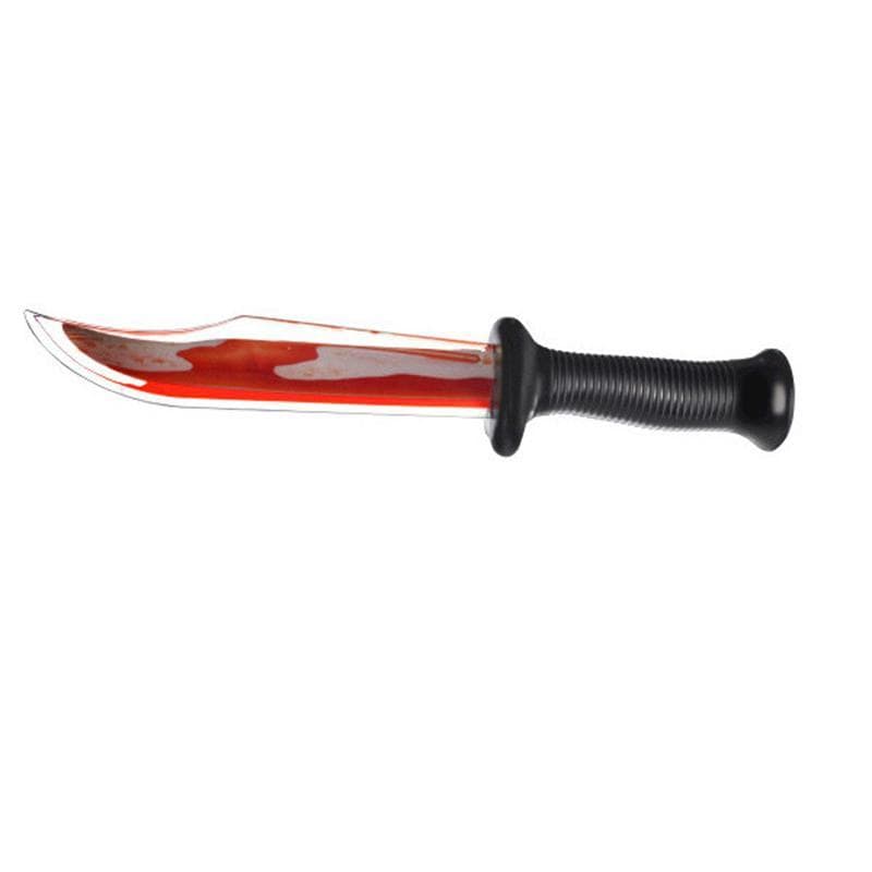 Scary Bleeding Horror Knife - Halloween Prop, Cosplay Accessory, Movie Special Effects - Perfect for Haunted Houses, Theatrical Performances, and Horror Costumes