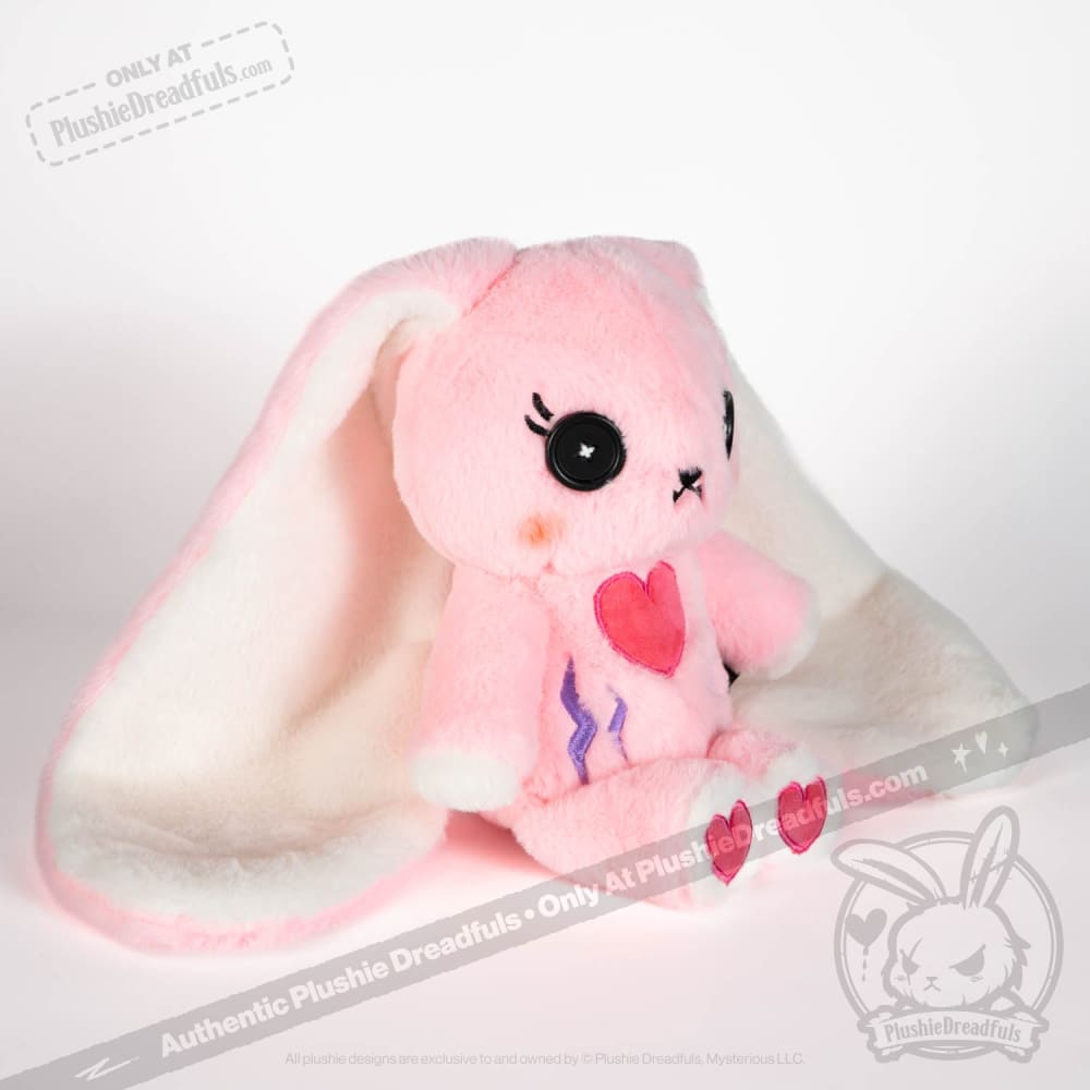 Cushing's Syndrome Awareness Bunny Plush Stuffed Animal - Soft Huggable Toy for Medical Education & Emotional Support