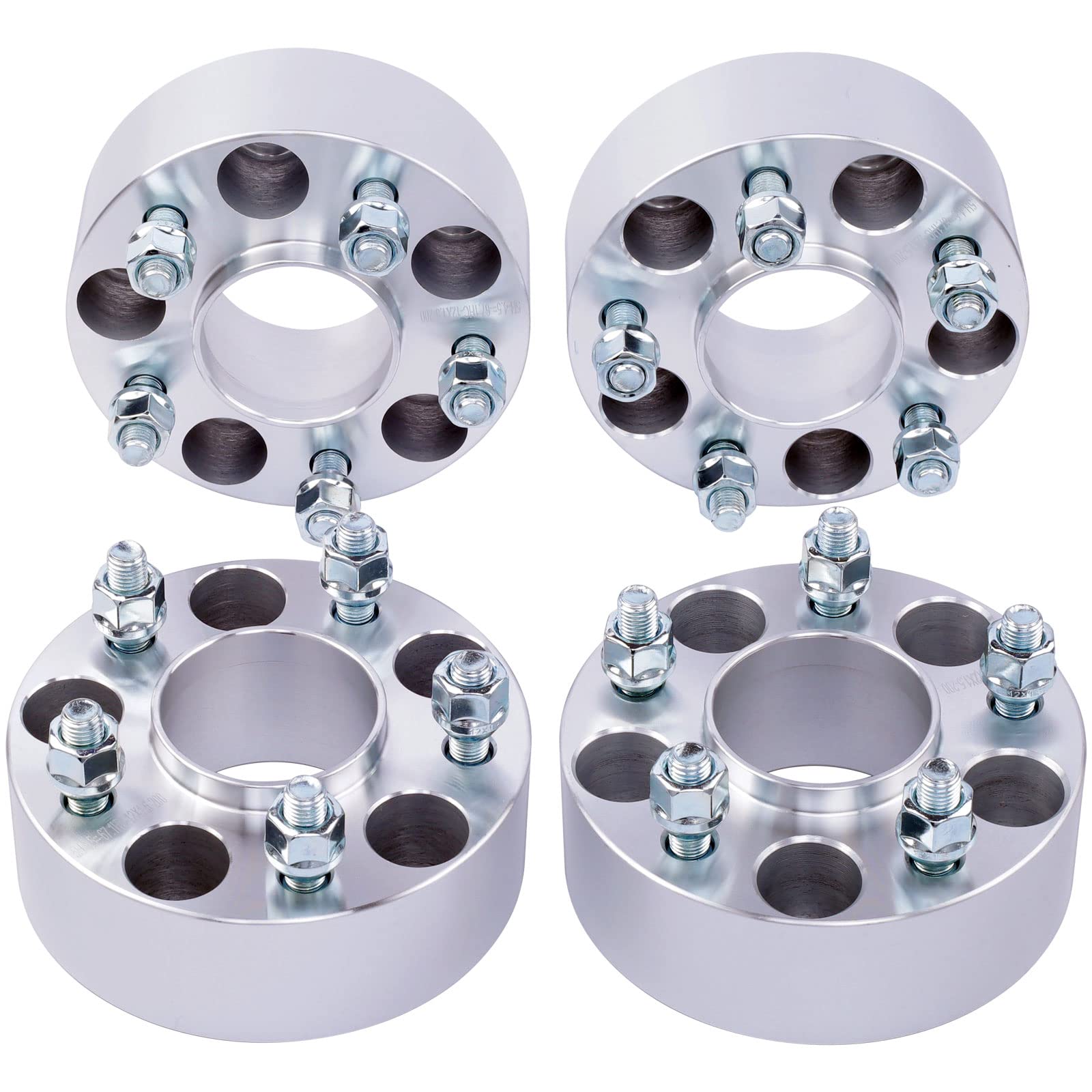 **4PC 5x115 Hubcentric Wheel Spacers 2 Inch with 14x1.5 Studs 71.5mm Hub Bore – Compatible with Dodge 300 (2005-2022), Magnum (2004-2008), Charger (2006-2022), Challenger (2009-2022) – Perfect for Enhanced Stance & Performance Upgrades**
