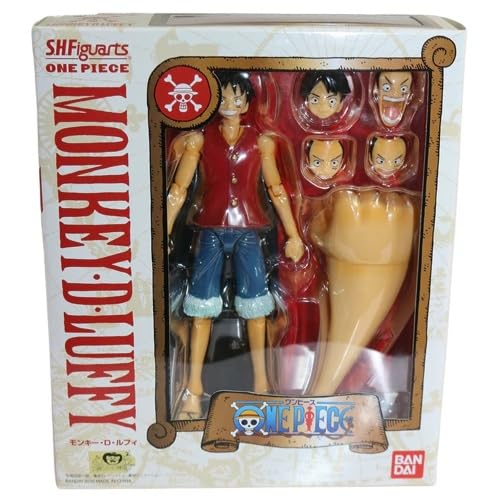 One Piece Monkey D. Luffy S.H. Figuarts Action Figure - Anime Collectible for Display & Play | Perfect for Fans, Gift Giving & Home Decor
