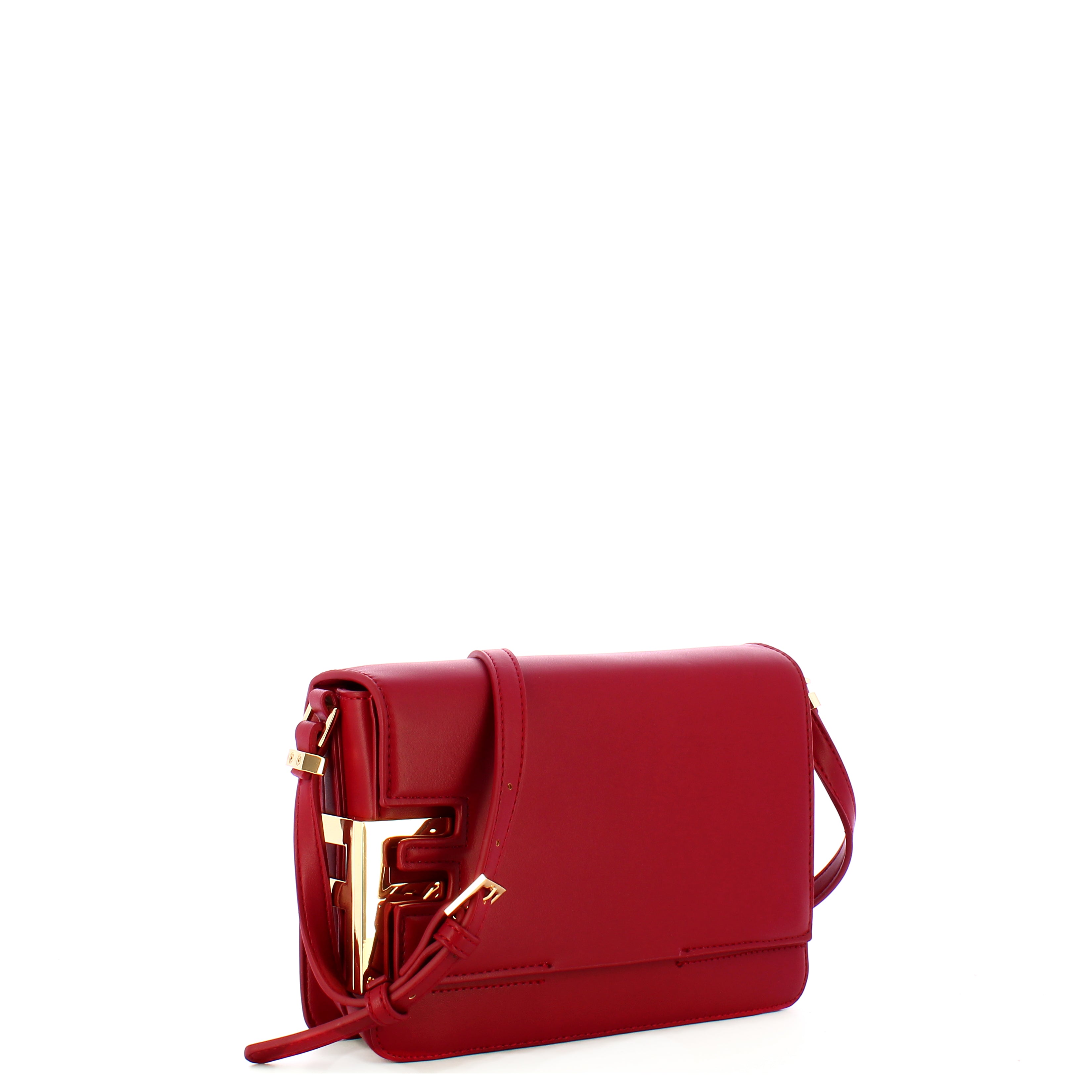 Fracomina Bella Brick Crossbody Bag FA22WB3003P41101 in Brick Red - Perfect for Everyday Use, Work, and Travel