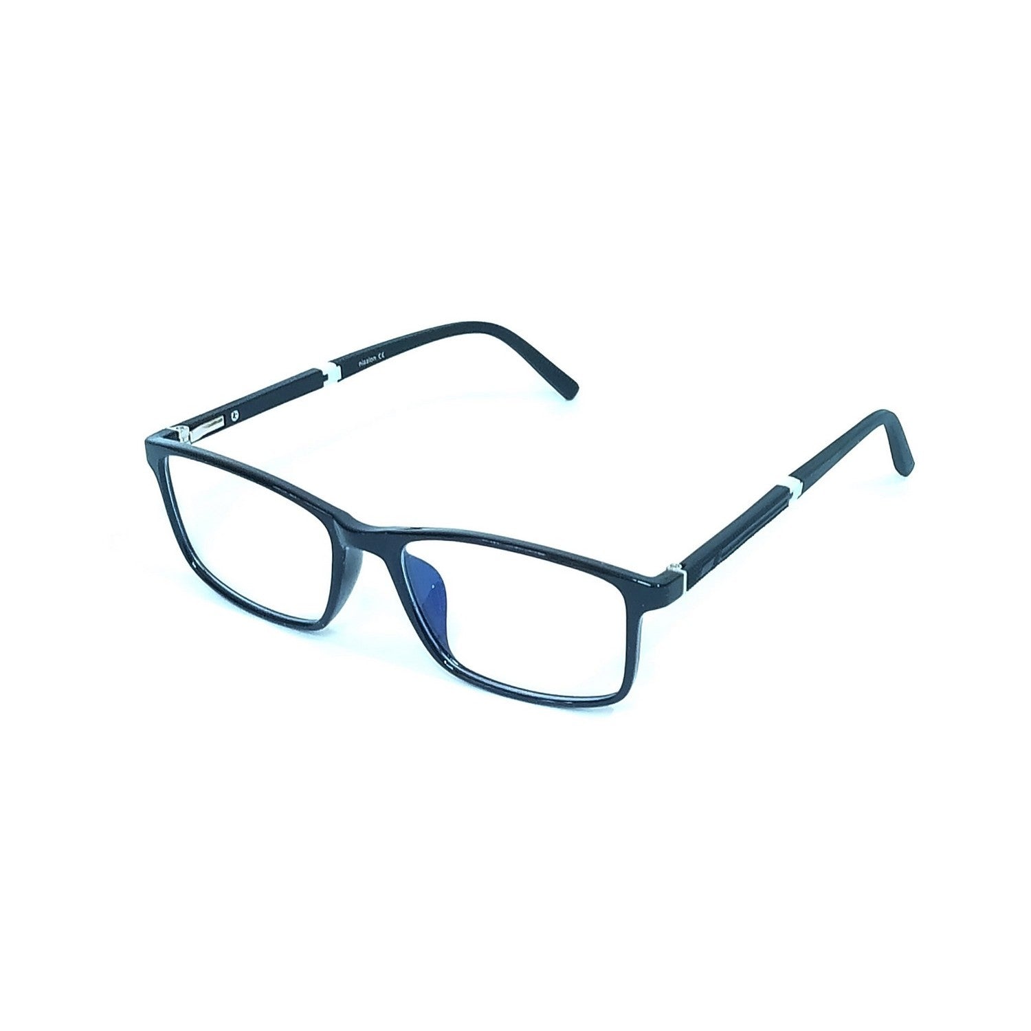 Blue Light Blocking Glasses for Men & Women – Rectangle Anti Glare Computer Glasses with Stylish Protective Frame 66007 – Reduce Eye Strain for Work, Gaming & Screen Time