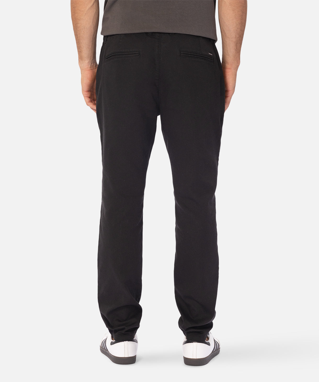 Slim Comfort Cuba Chino Pants for Men - Classic Black Casual Trousers | Perfect for Office, Travel & Everyday Wear
