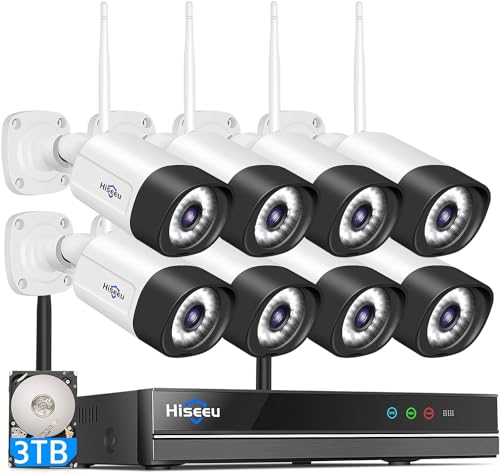 8 5MP Cameras 3T HDD 2 Way Audio