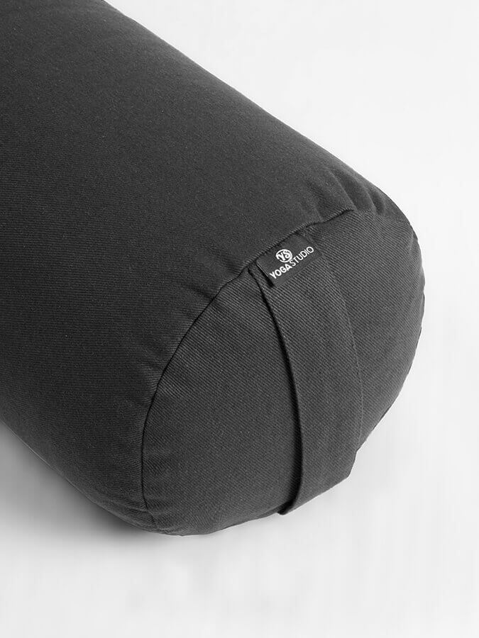 Organic Cotton Buckwheat Meditation Bolster Cushion for Yoga & Zen Relaxation - Perfect for Yoga Studios, Home Meditation & Stress Relief