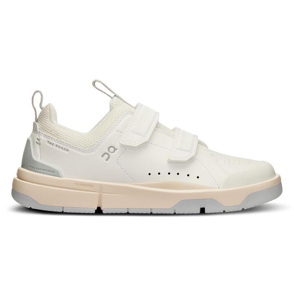 Juniors The Roger Shoes - White & Glacier Sneakers for Women | Comfortable Athletic Shoes for Running, Walking & Casual Wear