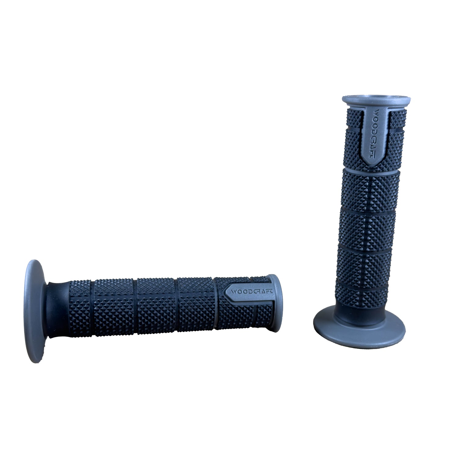 Premium 18 010x Woodcraft SB1 Motorcycle Grips - High-Performance Handlebar Grips for Comfort & Control - Ideal for Cruisers, Sport Bikes & Off-Road Riding