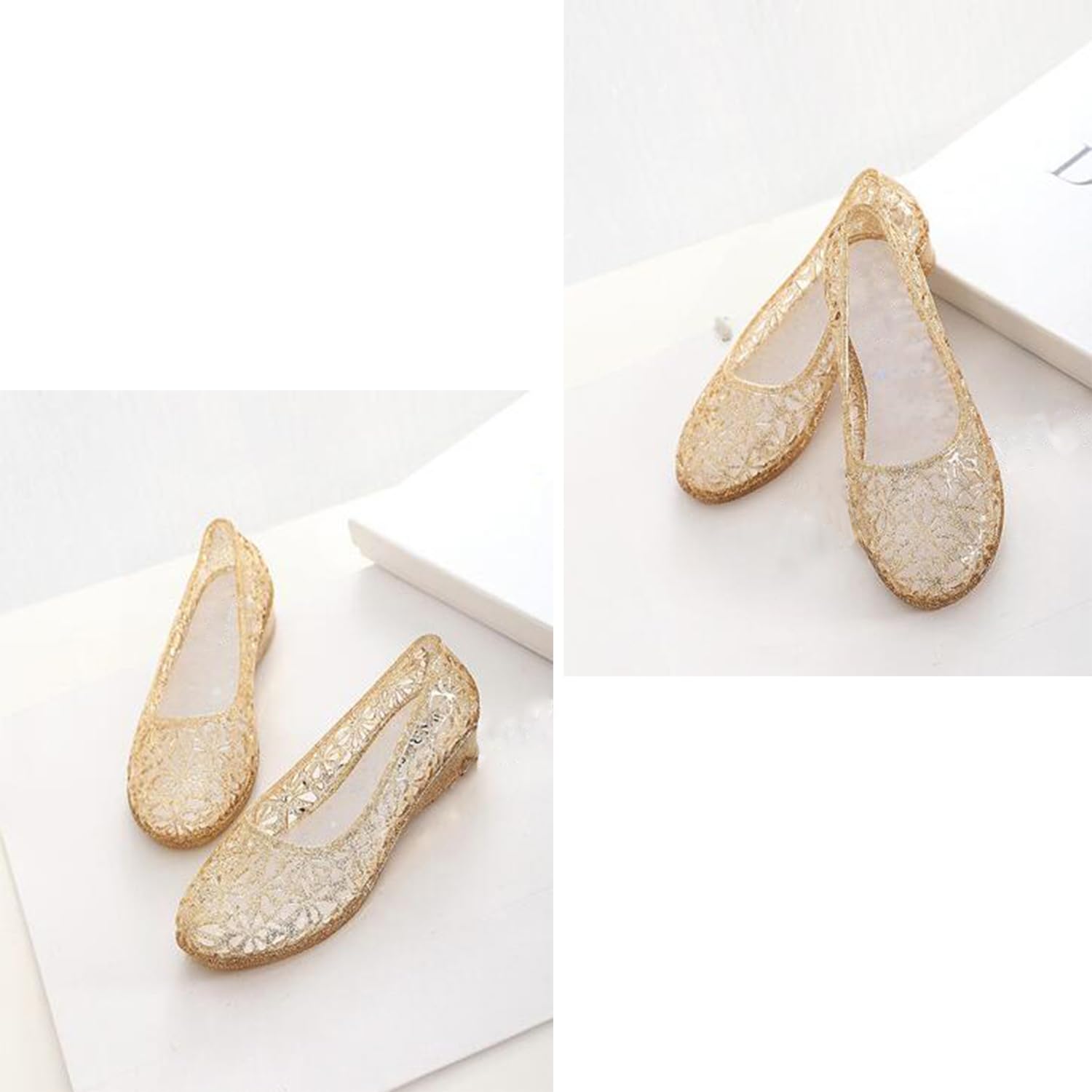XSBY Women's Fashion Jelly Sandals - Comfortable & Stylish Beach Slides for Summer, Pool, and Outdoor Activities