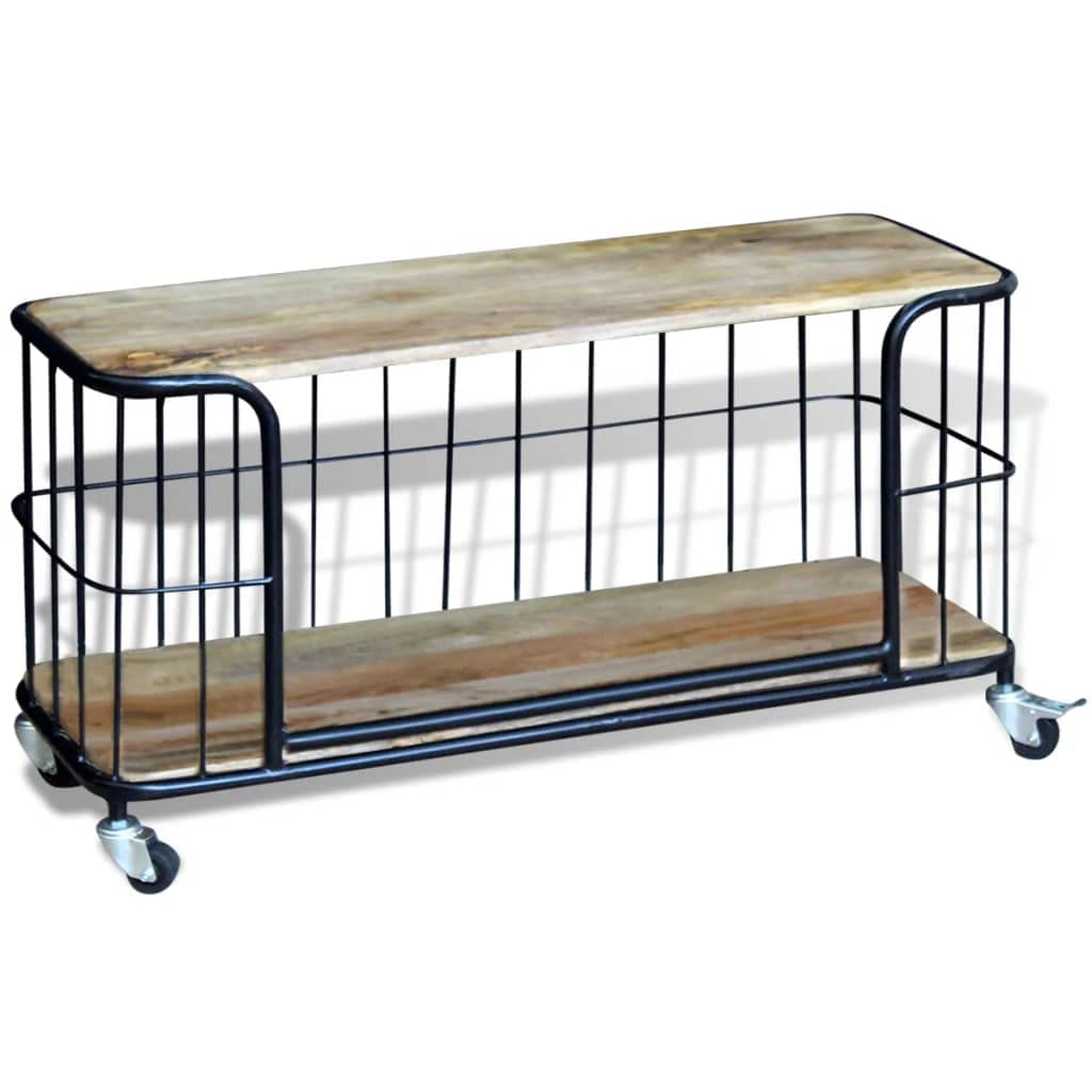 Modern TV Stand with Storage - 39.4