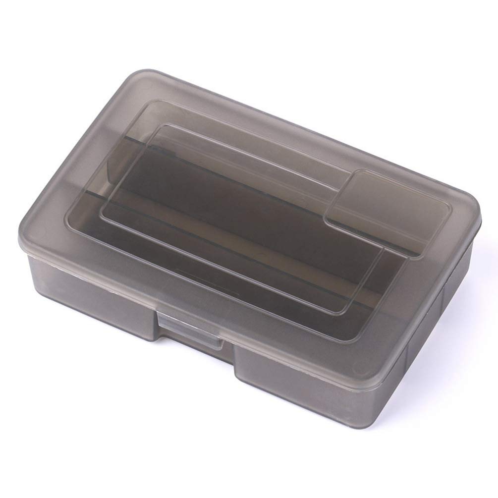 BESPORTBLE 2-Piece Waterproof Fishing Bait Box Set - Plastic Lure Storage Tray with Pulley for Fishing Accessories, Tackle Organization & Outdoor Fishing Gear | Ideal for Freshwater, Saltwater & Ice Fishing