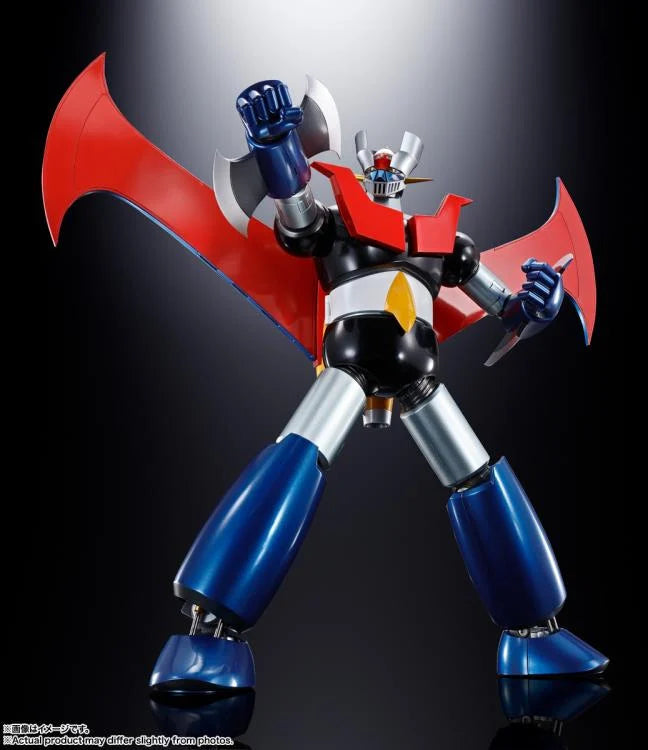 Bandai DX Soul of Chogokin Mazinger Z 50th Anniversary Edition - Premium Collectible Action Figure for Anime Fans & Model Kit Enthusiasts - Perfect for Display, Gifts & Nostalgic Collections