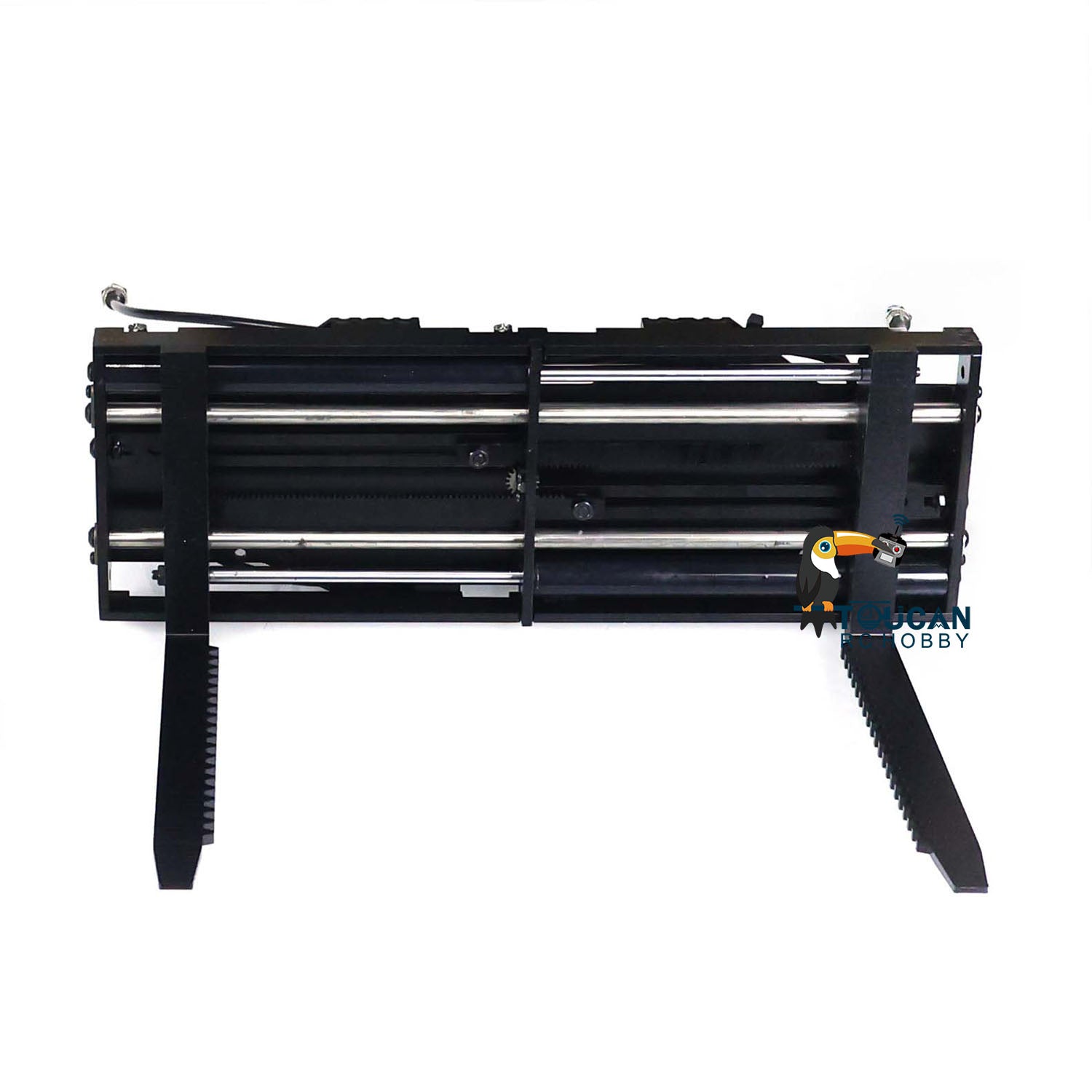 MT Model Hydraulic Fork Bucket Dozer Blade for 1/14 Scale RC Hydraulic Loader WA480 - Heavy Duty Remote Control Construction Vehicle Accessories - Perfect for RC Truck Simulation, Construction Site Play & Collector Displays