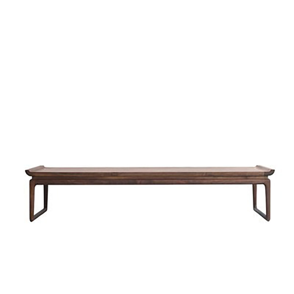 Japanese Style Elm Wood Tatami Low Tea Table Set - Traditional Zen Floor Dining Table for Small Spaces, Meditation, and Asian Home Decor