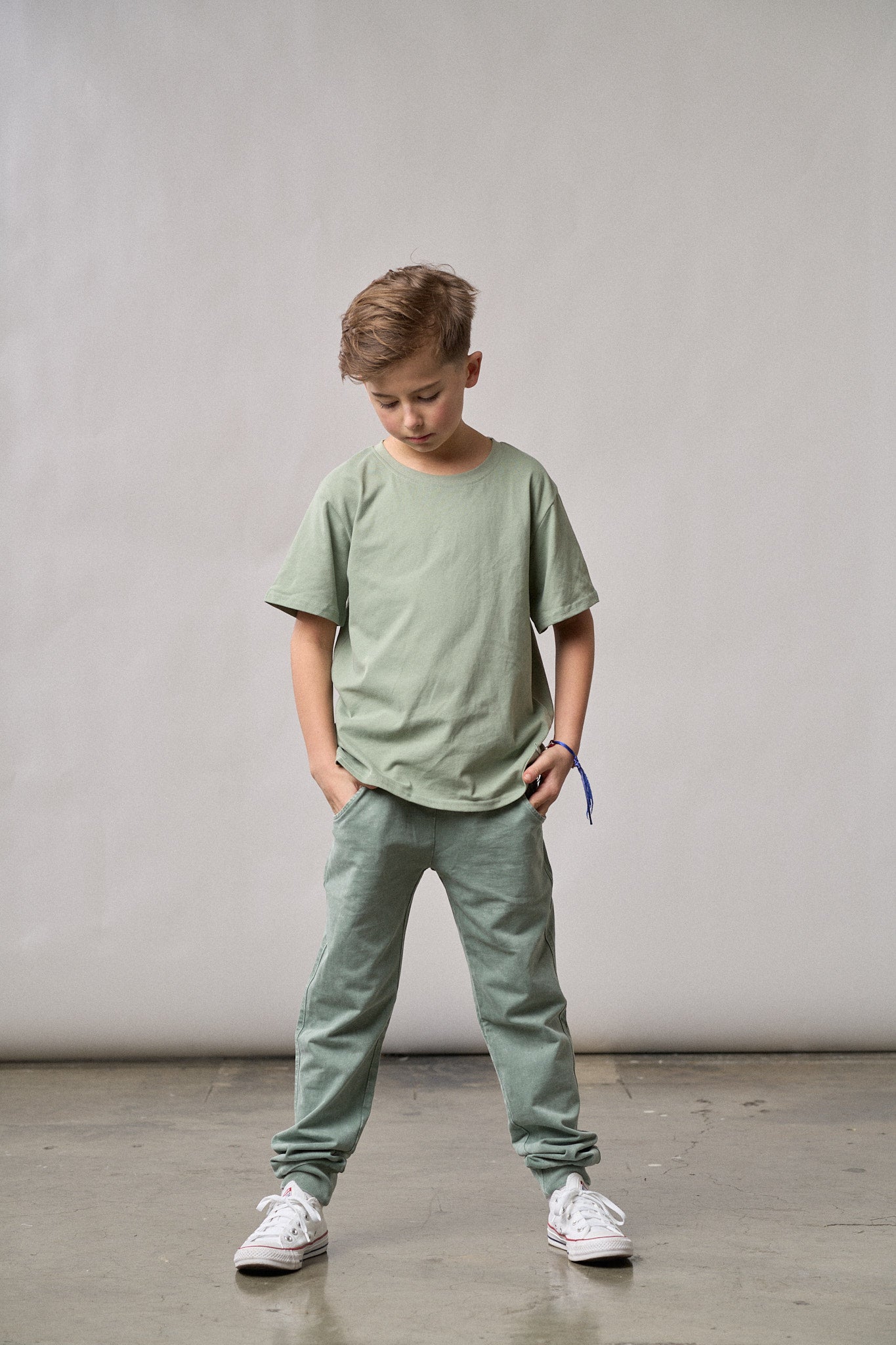 Elevated Tee - Soft & Stylish Basil Green T-Shirt for Men & Women | Perfect for Casual Wear, Outings & Layering