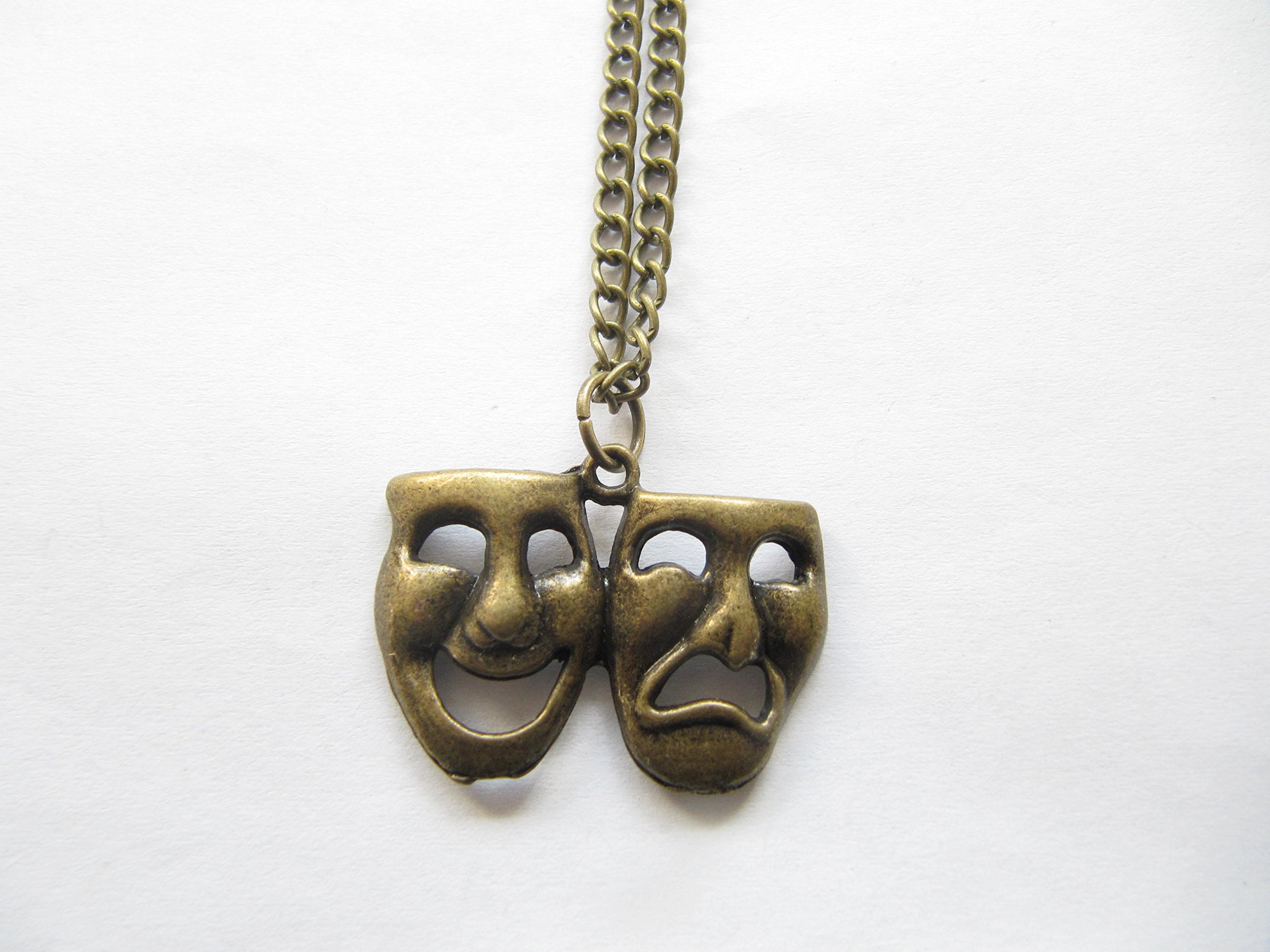 Comedy and Tragedy Theater Masks - Classic Drama Symbols for Actors & Theater Lovers - Perfect Gift for Drama Students & Theater Enthusiasts - Great for Performances, Decor, and Themed Parties