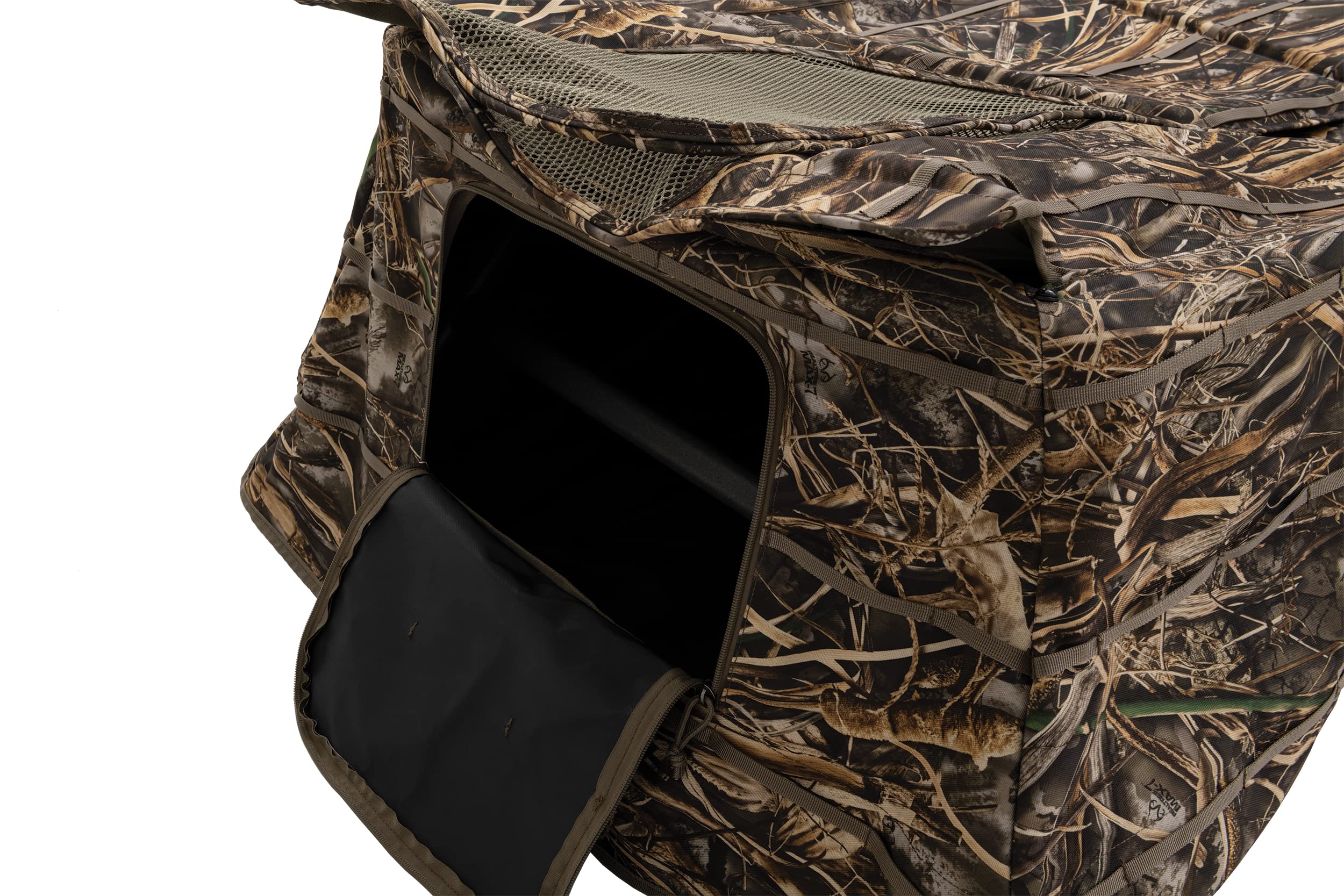 ALPS OutdoorZ Legend Layout Blind - Waterproof Hunting Blind with Zero-Gravity Chair, Mesh Face Screen & Backpack Straps | Perfect for Deer, Duck & Turkey Hunting in All Weather Conditions