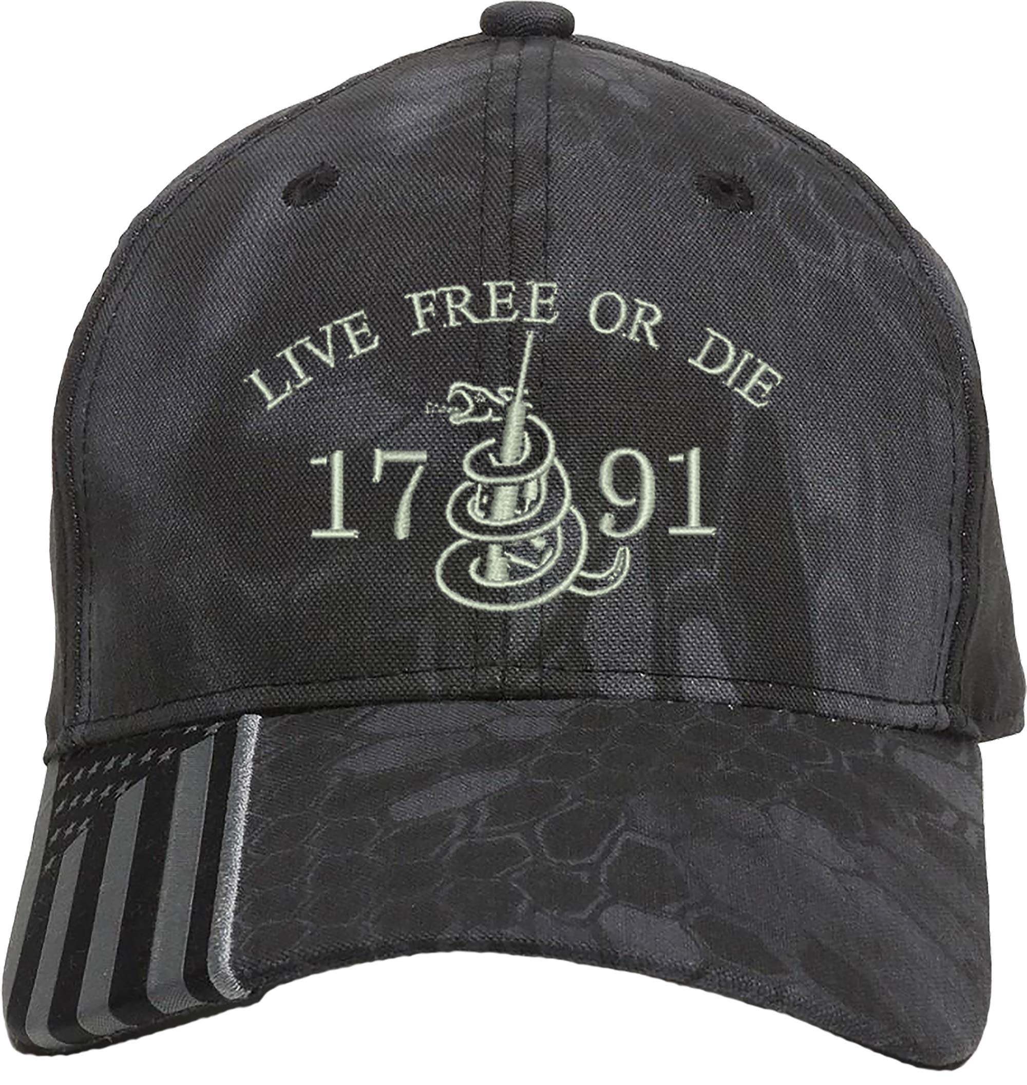 2nd Amendment 1791 AR15 Freedom Embroidered Hat - One Size Fits All for Outdoor & Shooting