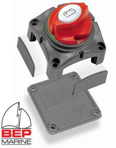 BEP Battery Master Switch Contour 701 - Heavy Duty Battery Disconnect for Marine, RV, and Automotive Use - Perfect for Boat, Camper, and Truck Battery Isolation