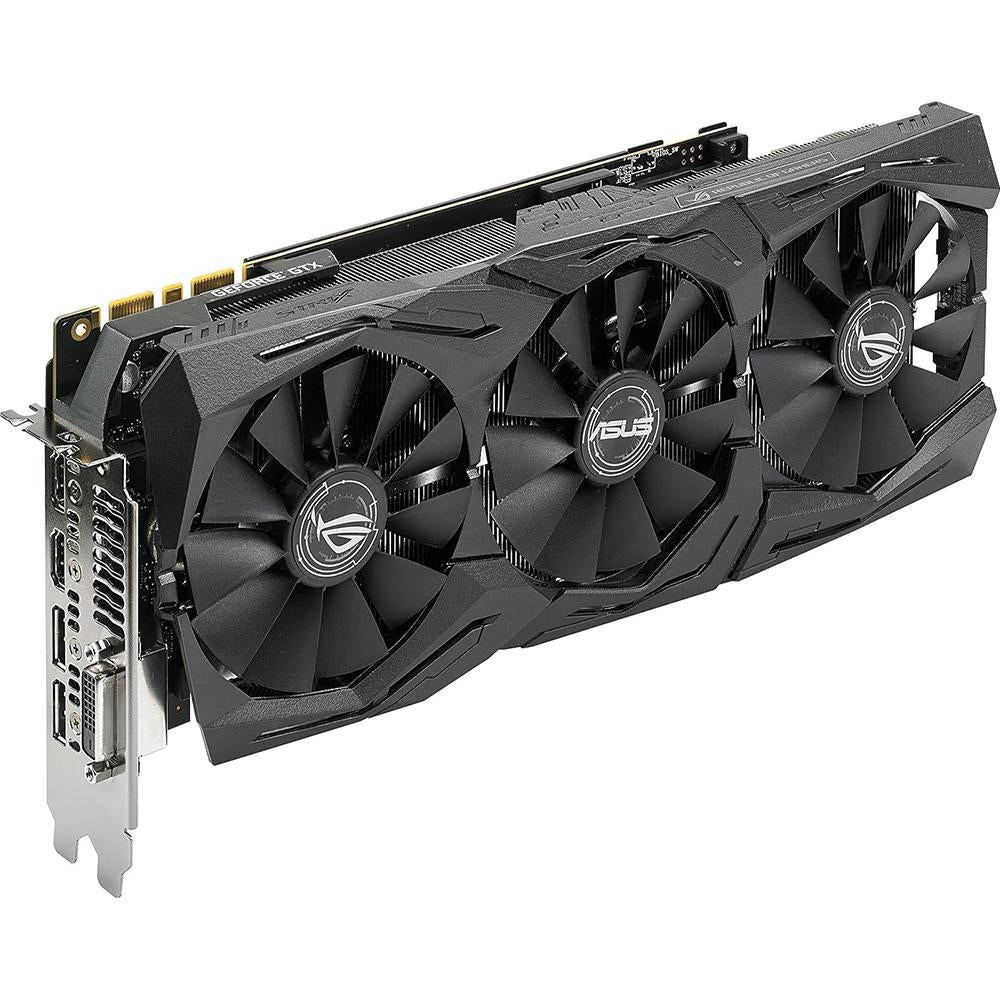 ASUS GeForce GTX 1080 8GB GDDR5X Graphics Card - High Performance Gaming GPU for PC, VR & 4K Video Editing | Perfect for Gaming, Streaming & Content Creation