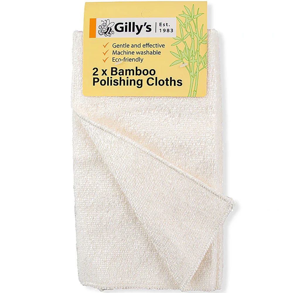 Premium Bamboo Rayon Polishing Cloths 2-Pack - Gentle Scratch-Free Cleaning for Jewelry, Glasses & Electronics - Eco-Friendly Microfiber Alternative for Home & Travel