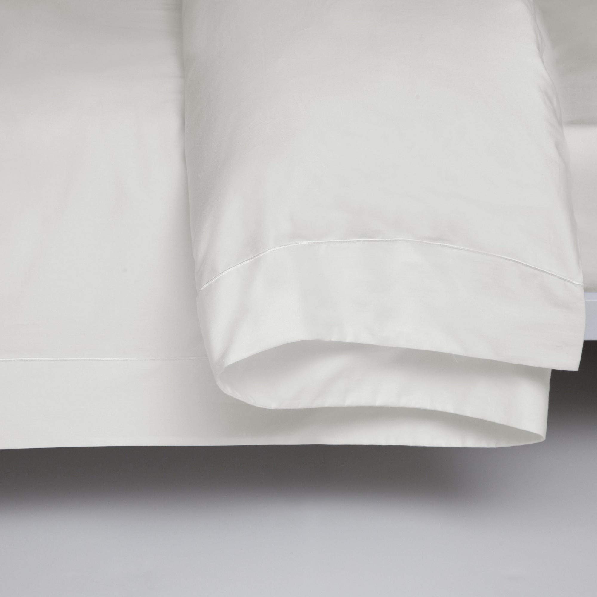 Belledorm 400 Thread Count Egyptian Cotton Oxford Duvet Cover Set - Twin Size, Duck Egg Blue - Luxury Bedding for Hotels, Guest Rooms & Master Bedrooms