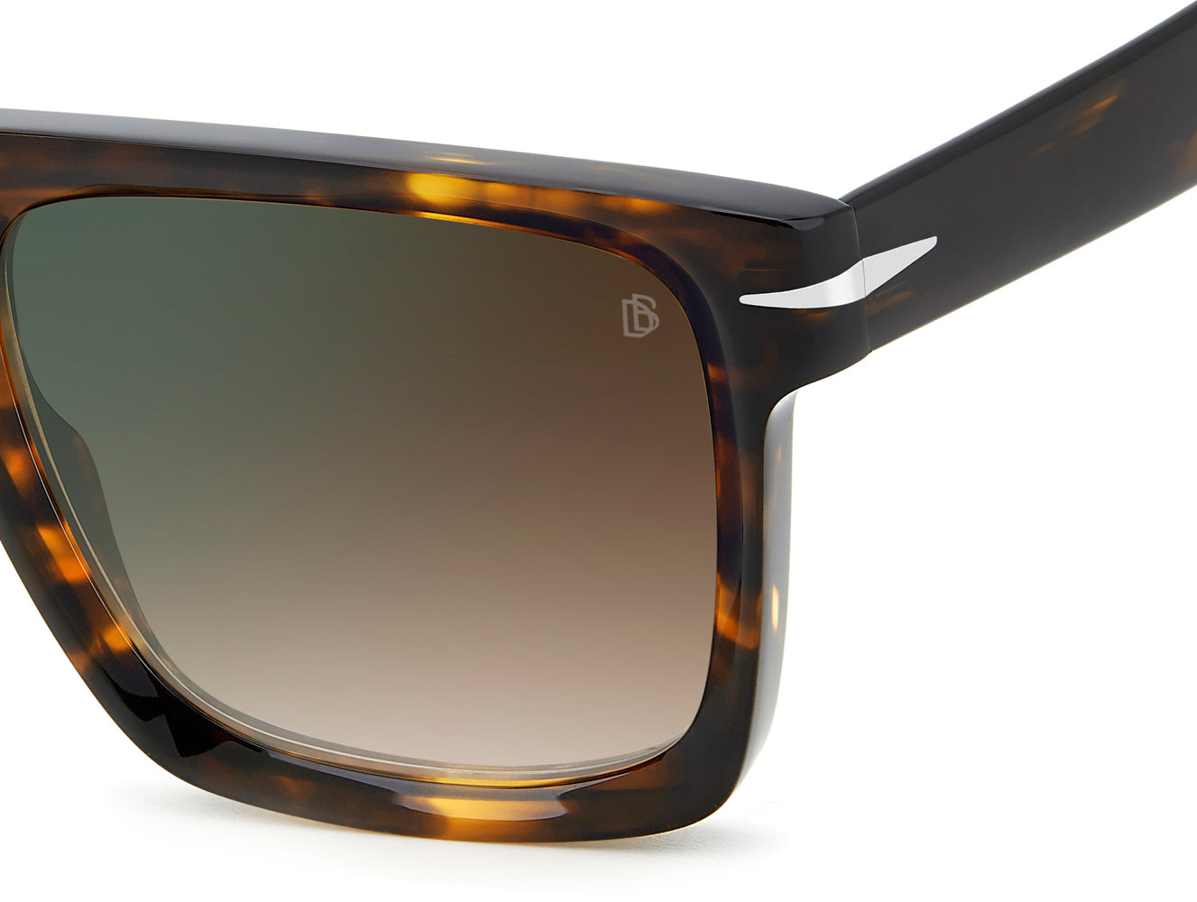 David Beckham DB7134/S Sunglasses - Polarized Aviator Style for Men - Perfect for Driving, Outdoor Sports & Fashion Accessories