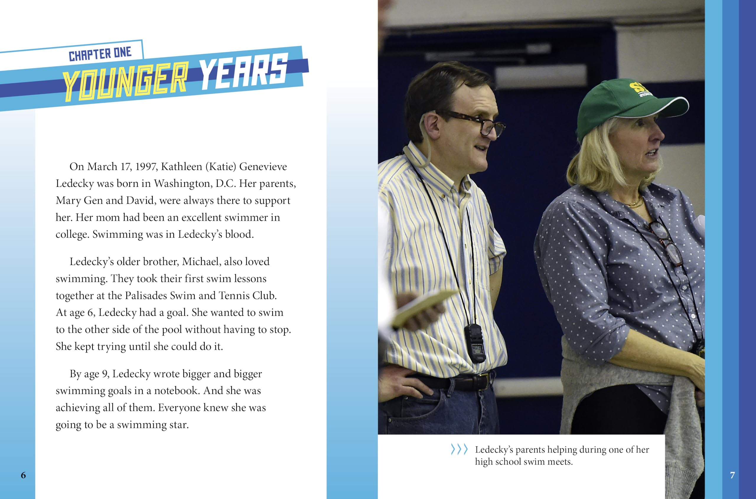 Katie Ledecky: Olympic Swimming Champion Biography Book for Kids | Sports Illustrated Stars of Sports | Inspiring Gift for Young Athletes & Swimming Enthusiasts