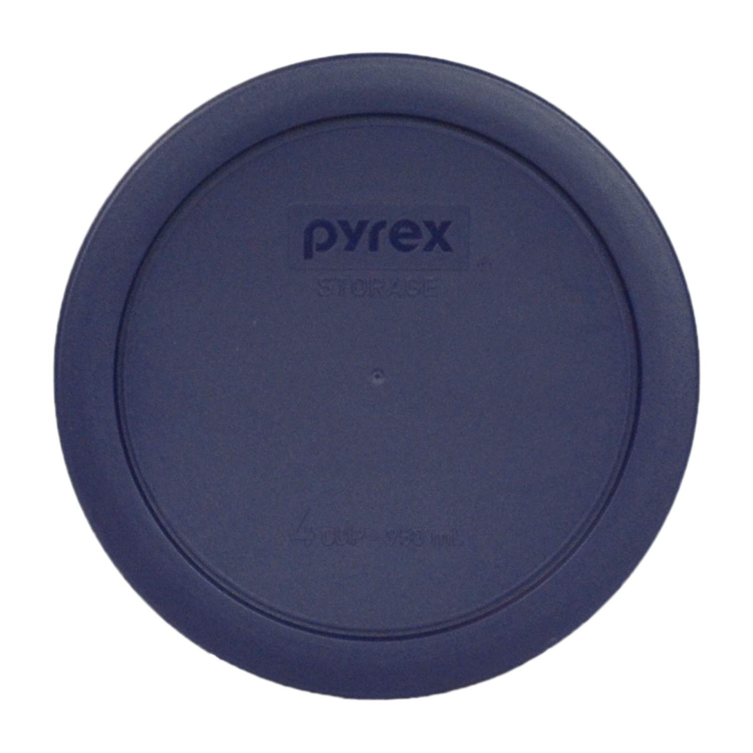 Pyrex Glass Mixing Bowls with Lids Set - 1-Cup White, 2-Cup Turquoise, 4-Cup Blue & 6/7-Cup Cadet Blue - Plastic Replacement Lids - Made in USA - Perfect for Baking, Meal Prep & Food Storage