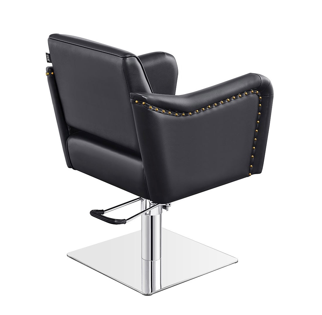 Professional Salon Chair for Barbers & Stylists - Heavy Duty Hydraulic Barber Chair with Adjustable Height & Swivel Base - Perfect for Hair Salons, Barber Shops & Home Use
