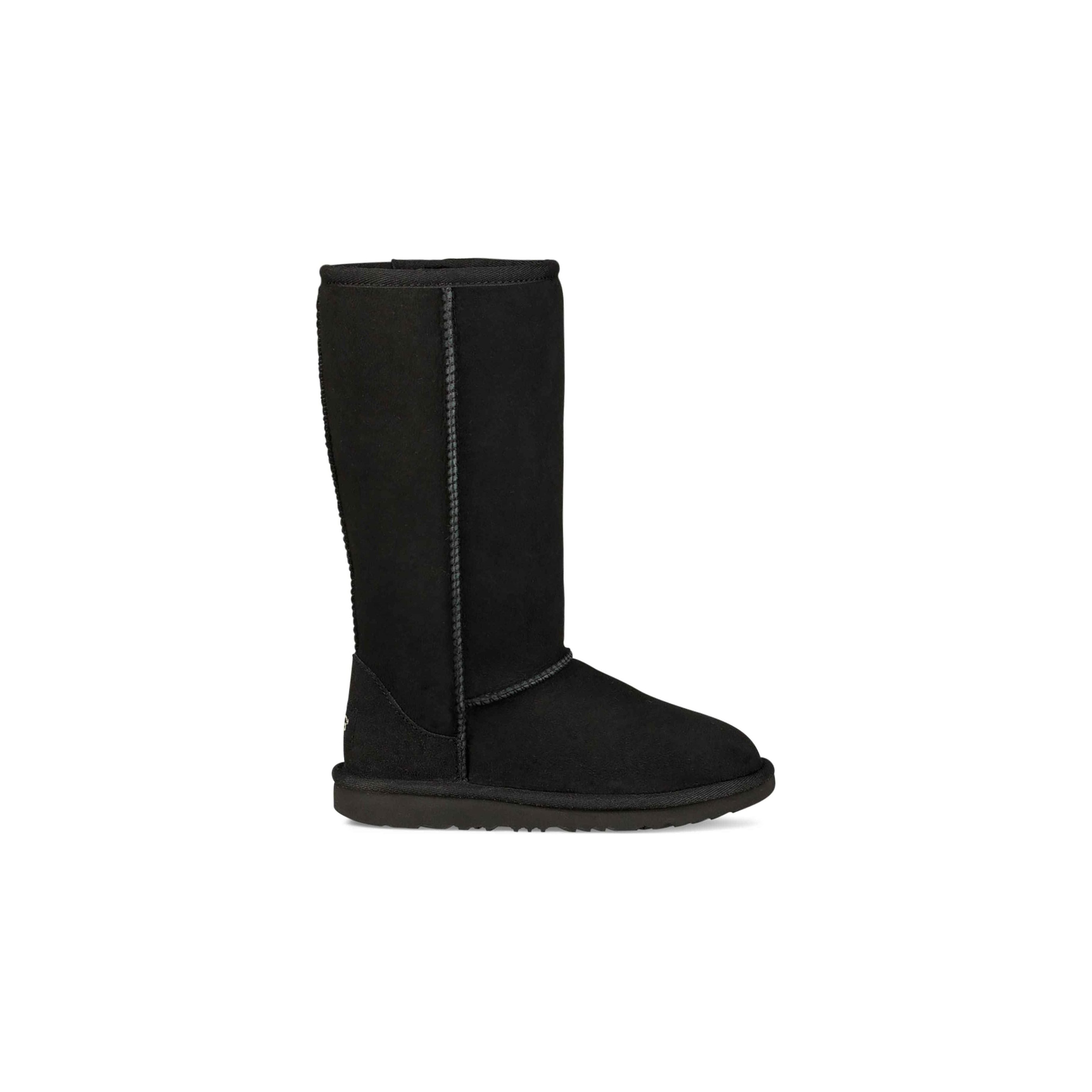 UGG Kids Classic II Tall Boots in Black - Warm & Comfortable Winter Boots for Girls & Boys - Perfect for Snow, School & Outdoor Activities