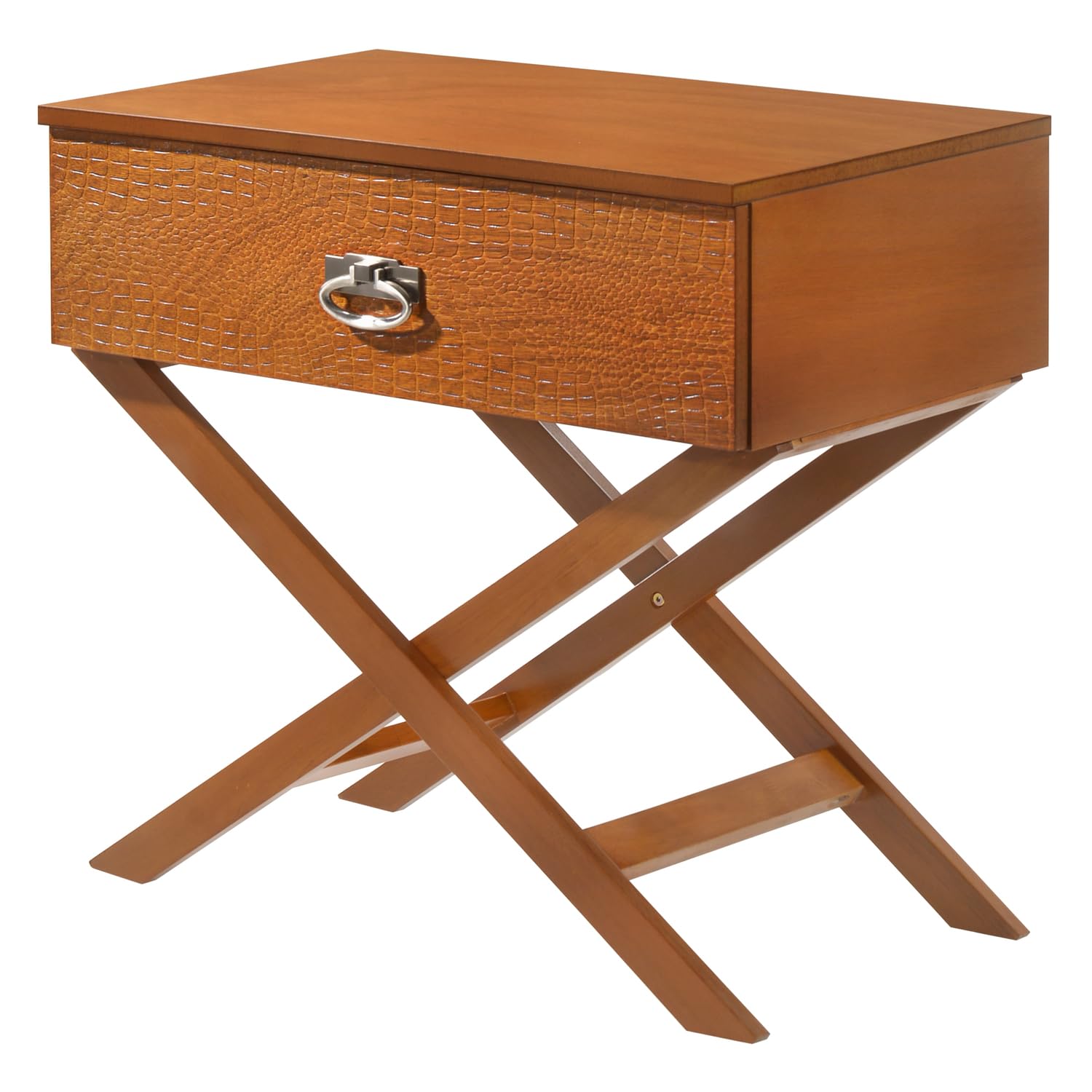 Xavier 1-Drawer Oak Nightstand - 25