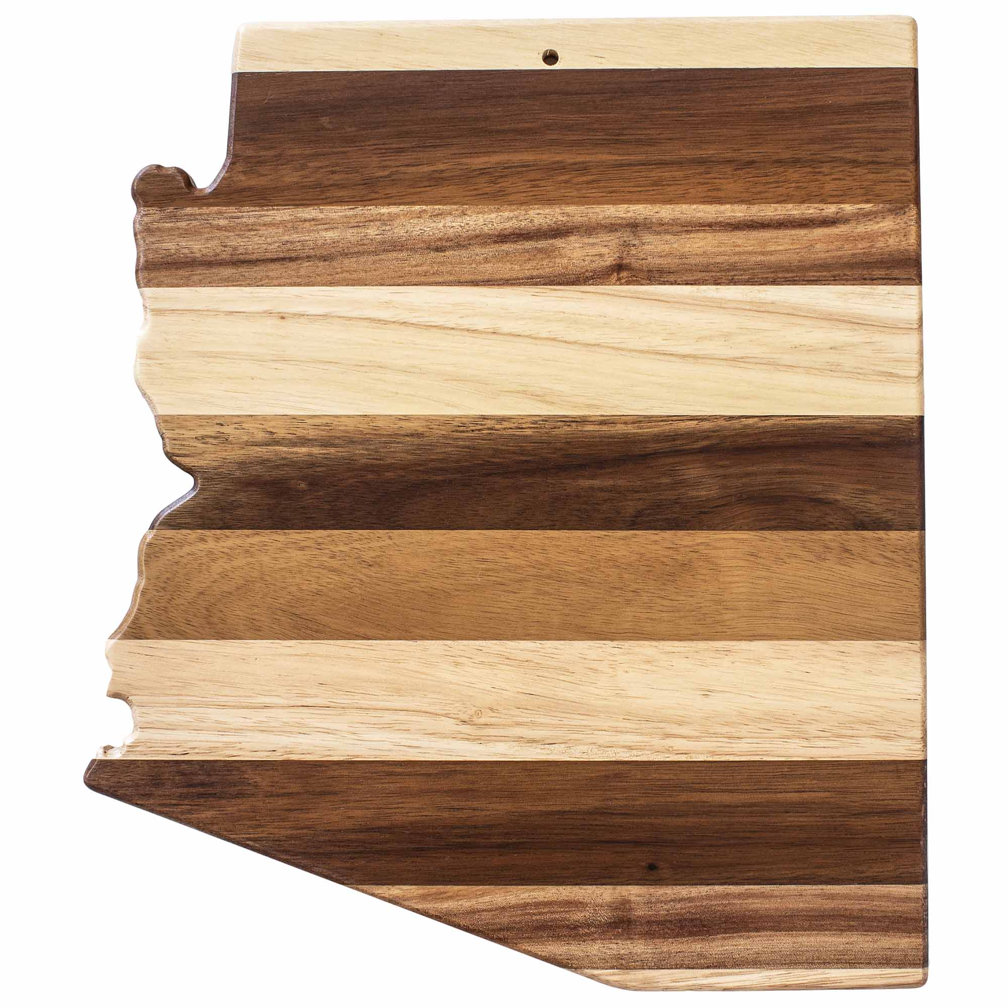 Rock & Branch® Shiplap Series Arizona Cutting Board - Premium Wooden Chopping Board for Kitchen, Butcher Block for Meat, Cheese, Bread - Perfect for Home Cooking, BBQ, and Entertaining