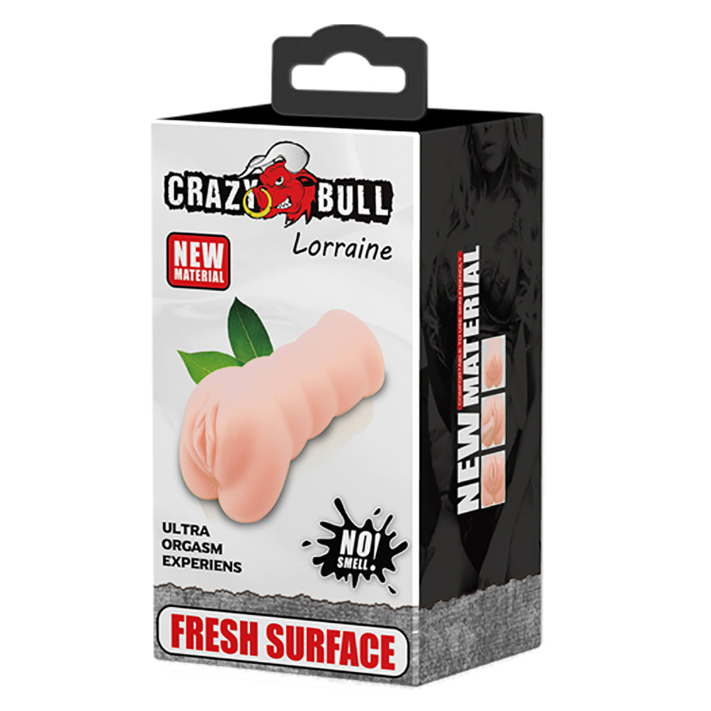 Crazy Bull Lorraine Male Masturbator - Realistic Feel & Intense Pleasure for Solo Play & Couples Fun - Discreet & Easy to Clean