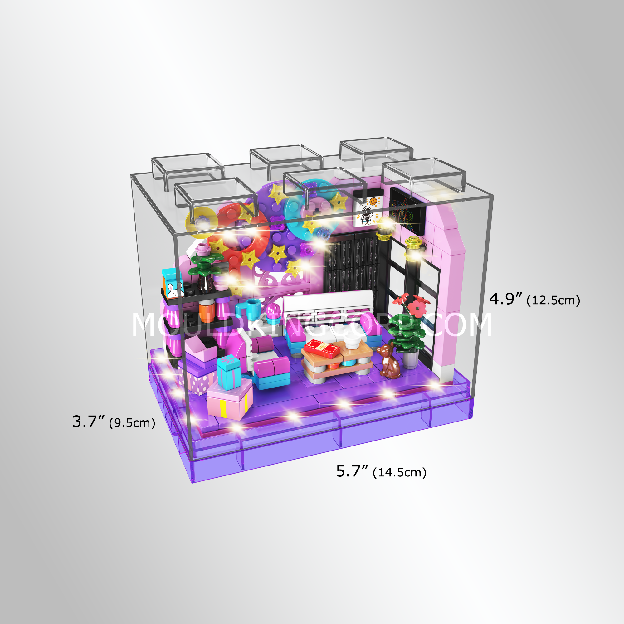 Mould King 24040 Dream Day Building Set - 321 Pcs Creative Construction Toy for Kids & Adults | Perfect for Birthday Gifts, STEM Learning & Family Bonding Activities