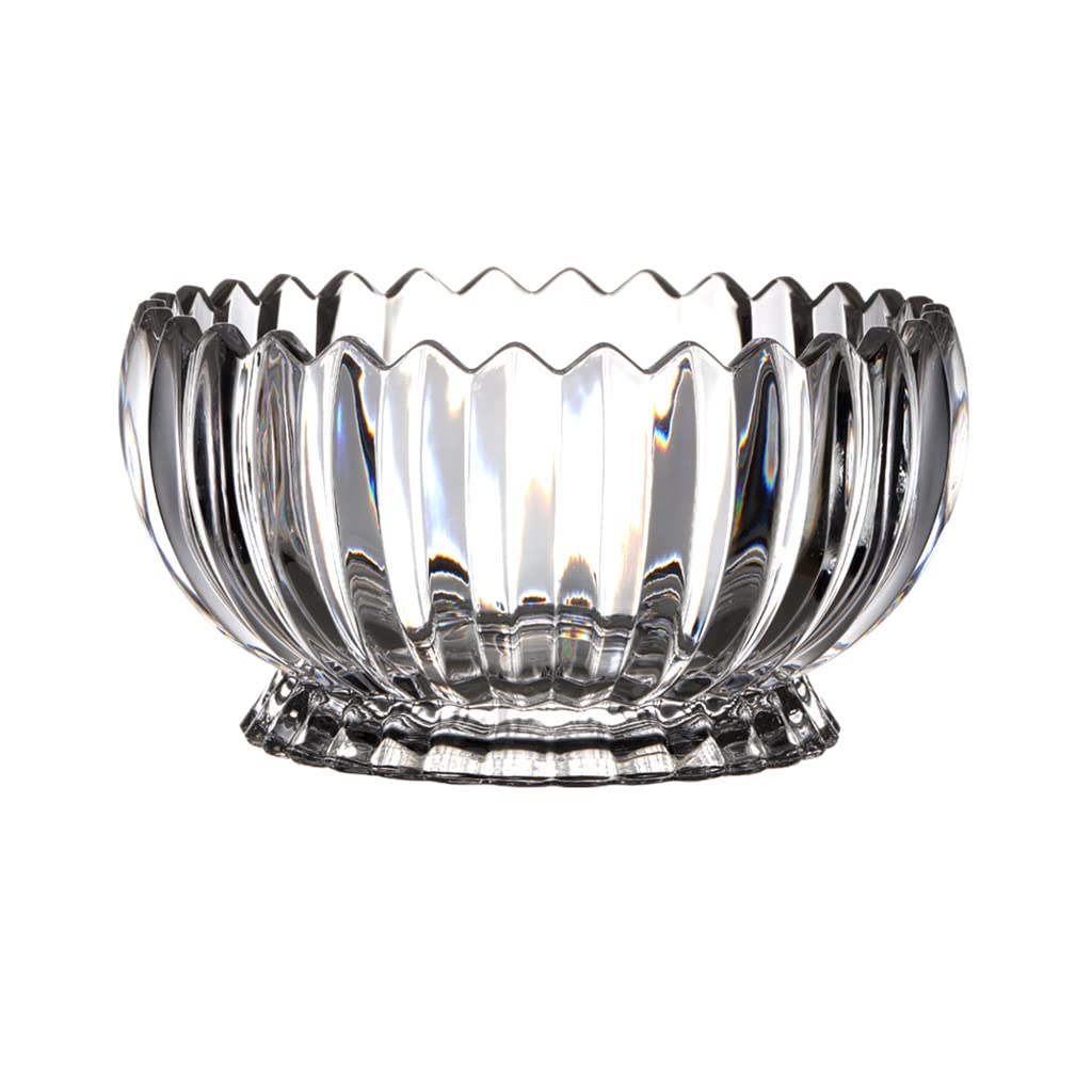 **Large Transparent Glass Fruit Bowl - Elegant Home Decor for Living Room, Coffee Table | Perfect for Serving Fruits, Candy, Snacks & Party Dishes**    *(Use: Ideal for family gatherings, entertaining guests, or as a stylish centerpiece to display fresh fruits and treats in your living room or dining area.)*