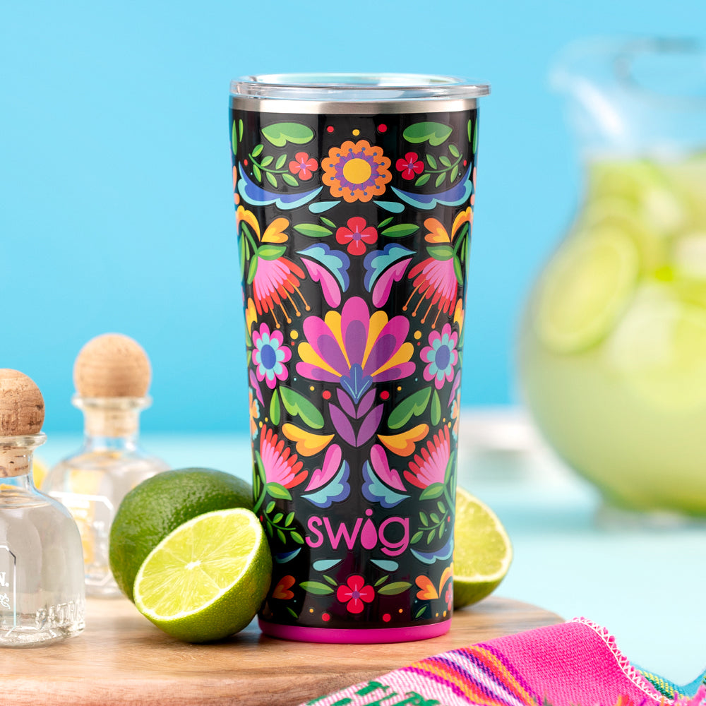 22oz Caliente Tumbler - Insulated Stainless Steel Water Bottle with Lid, Perfect for Hot & Cold Drinks - Ideal for Gym, Hiking, Office and Travel