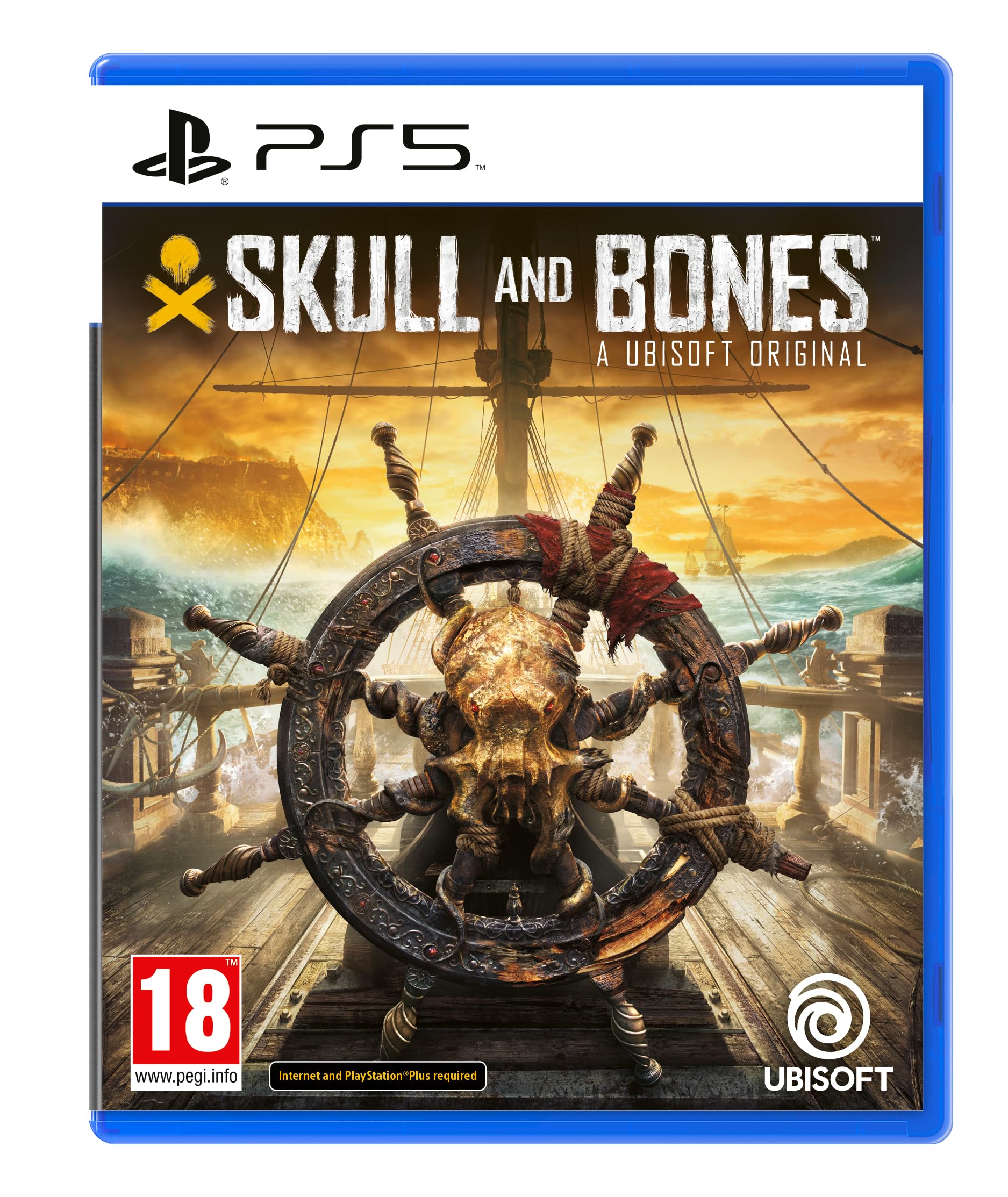 Skull and Bones PS5 Game - Action-Adventure Pirate RPG for PlayStation 5 | Epic Naval Battles & Open-World Exploration | Perfect for Solo & Multiplayer Gaming Sessions