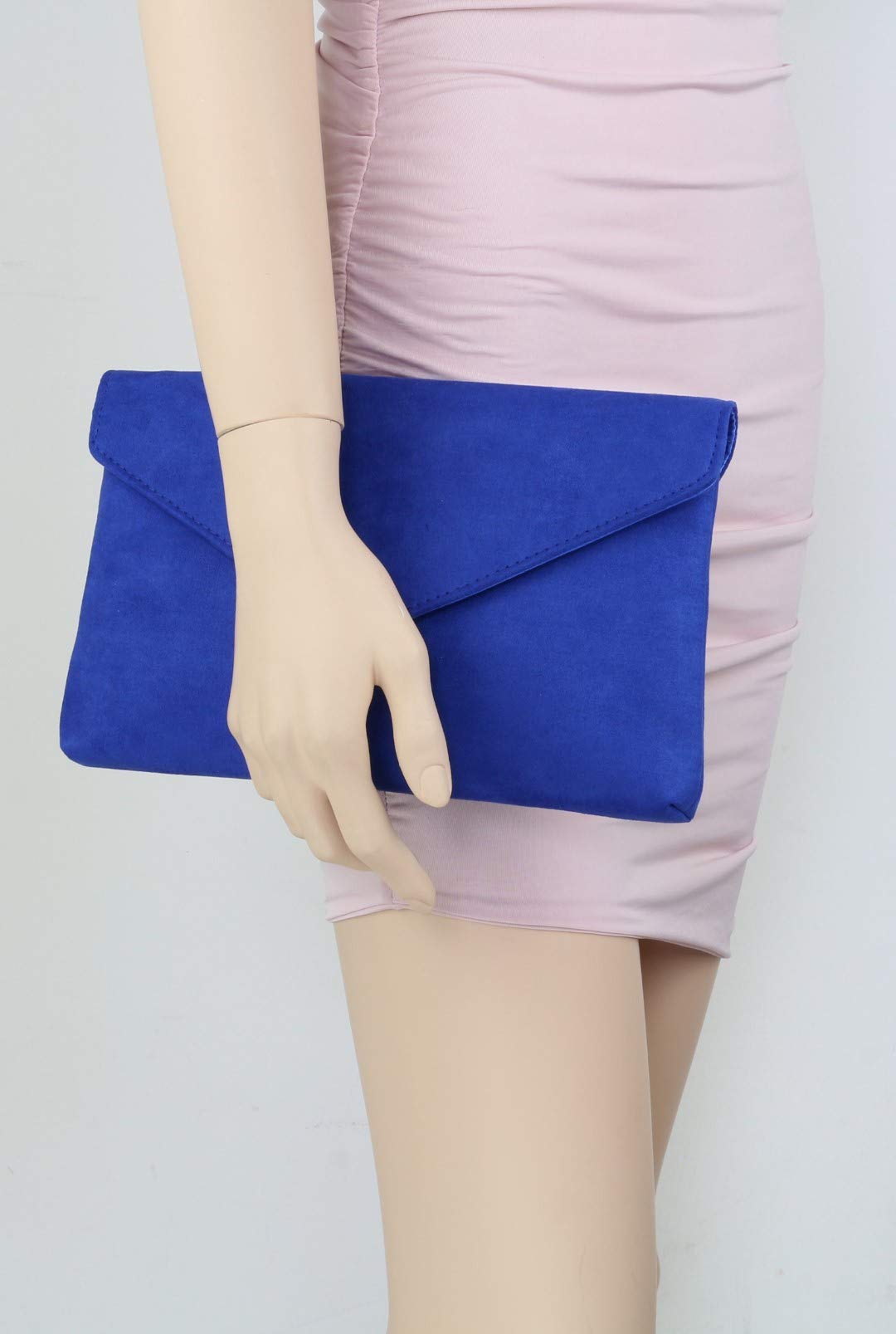 Stylish Women's Plain Clutch Bag - Elegant Evening Purse for Parties, Weddings & Special Occasions | Fashionable Minimalist Handbag for Women & Girls